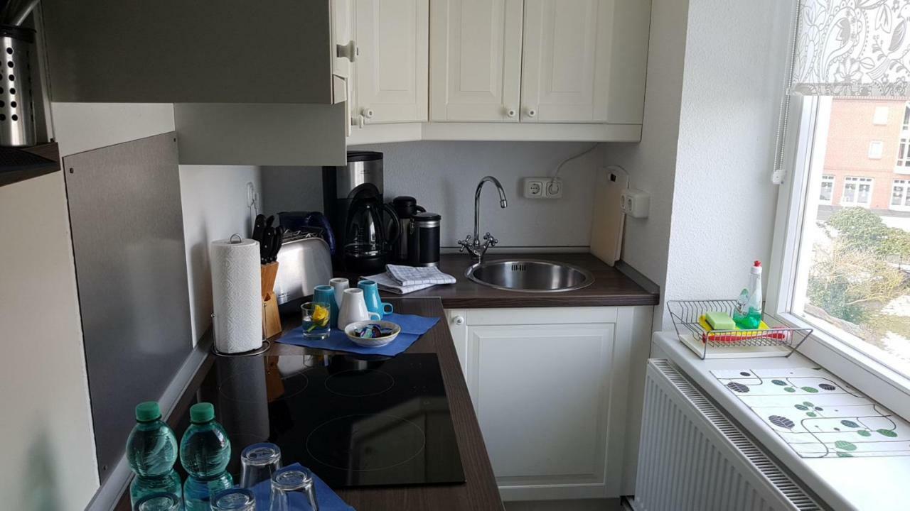 Pematra Ferienwohnung Faehrblick Lubeca Exterior foto