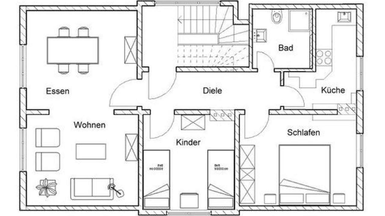 Pematra Ferienwohnung Faehrblick Lubeca Exterior foto